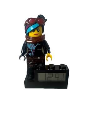 LEGO Movie 2 Lucy Wyldstyle Minifigure Digital Alarm Clock Tested Working